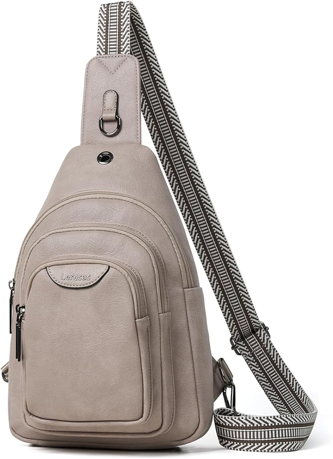 Crossbody Sling Bag for Women Men Anti Theft Cross Body Fanny Pack Belt Bag - Image 9