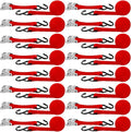 16 Pcs Cambuckle Tie Down Straps 1763lbs Break Strength Securing Straps 1'' x by Riakrum