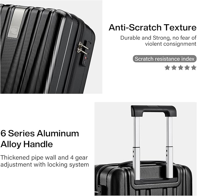 Hanke 16 Inch Underseat Carry on Suitcases - Image 5