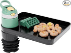 2 Pack Upgraded Car Seat Tray for Kids Car Seat Tray by MASTERSHOW