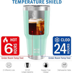 WETOWETO 30oz Tumbler, Stainless Steel Vacuum Insulated Water Coffee Tumbler Cup - Image 5