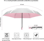 BAODINI Small UV Protection Travel Umbrella Compact - Image 6