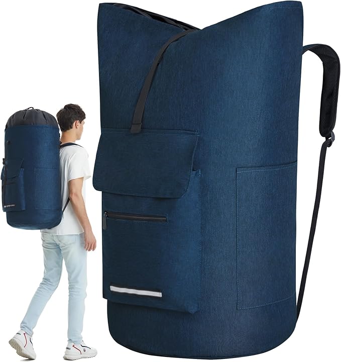 Laundry Backpack Heavy Duty, 115L Extra Large Laundry Bag by QUOVEXA-SimplifyYourDay