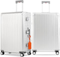 Mvst Luggage Premium All Aluminum Magnesium Carry On 20'' Lightweight Metal by KANGSHILU