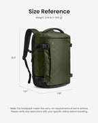 tomtoc Travel Backpack 28L, TSA Friendly Flight Approved Carry-on Luggage Hand - Image 11