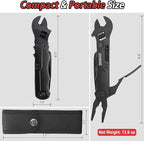 19-in-1 Multitool Wrench – Stainless Steel Adjustable Wrench - Image 6