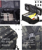 3 In 1 Military Backpack Travel Duffle Bag - Image 6