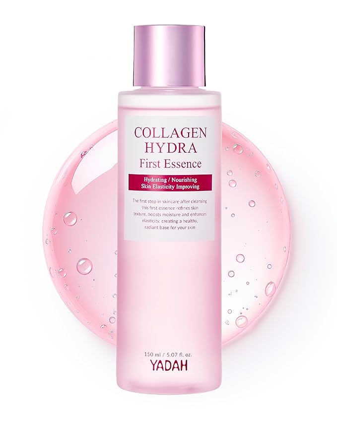 YADAH Hydra core cream - Capsule Filler Cream 1.69 fl oz Collagen Hydra Essence 5.07 fl oz Collagen Dual Lift Serum 1.69 fl oz