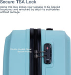 Campfun 3 Piece Luggage Sets, Hardshell ABS Luggage - Image 5