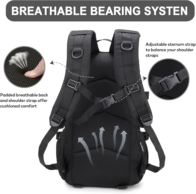 25L Hiking Backpack Small Tactical Backpack Daypack Camping Trekking Hunting - Image 2