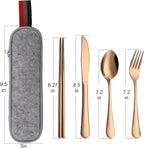 DEVICO Camping Utensils, Portable Travel Utensils - Image 7