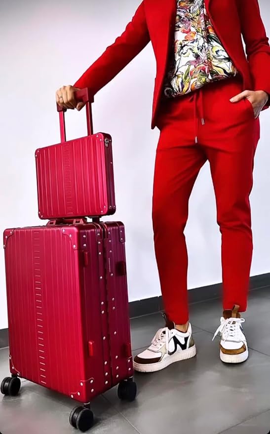 All Aluminum Lightweight Carry-On Luggage - Image 5