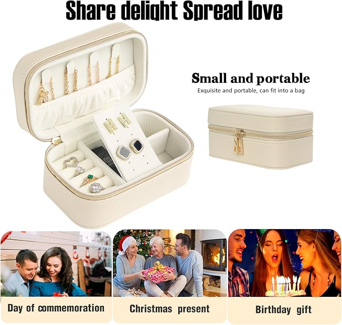 Travel Jewelry Case Bulk Of 4 For Women Weekend Trips - Image 9