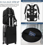 Extra Large Backpack for Men 55L, 18.4Inch Travel Laptop Backpack - Image 6