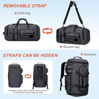 WITZMAN Travel Duffel Bags for Men Large Carry On Weekender Overnight Bag 3 in - Image 6