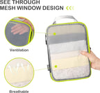 Cipway Mesh Compression Packing Cubes, Ultralight See Through Luggage Organizer - Image 2