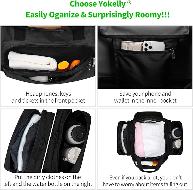 Sports Duffel Bag 26 Inch Travel Gym Duffle - Image 3
