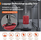SHOWKOO Luggage Sets Expandable PC+ABS Durable Suitcase Double Wheels TSA Lock - Image 7
