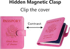 Passport Holder Cover Wallet RFID Blocking Leather Card Case Travel Accessories - Image 3