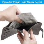 Airtag Passport Holder Cover Wallet RFID Blocking Leather Case Travel - Image 4