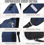 Crossbody Bags for Women Men Trendy Sling Bag Bakpack Casual Chest Bag - Image 5