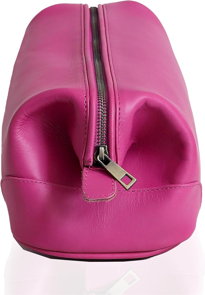 HLC Leather Toiletry Bag for Men - Image 7