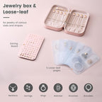 Lolalet Travel Jewelry Organizer, Jewelry Storage Case - Image 3