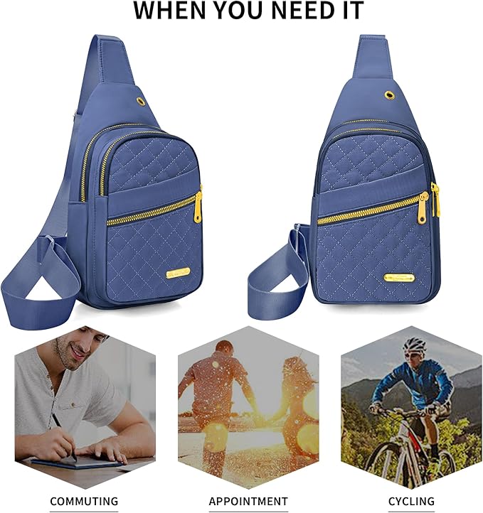 Small Sling Bag For Women Men Casual Crossbody Sling Backpack - Image 7