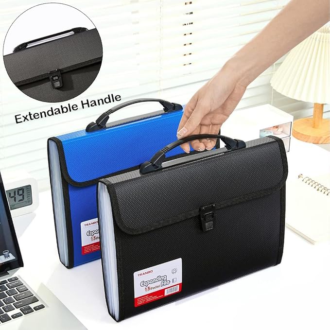 12 Pockets Letter Size/A4 Accordion File Organizer - Image 5