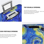 Vincent Van Gogh Starry Sky Night Luggage Cover Washable Suitcase Protector - Image 4