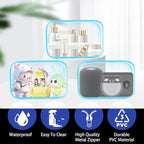 16 Pieces Clear Cosmetic Bags, PVC Clear Pouch - Image 6