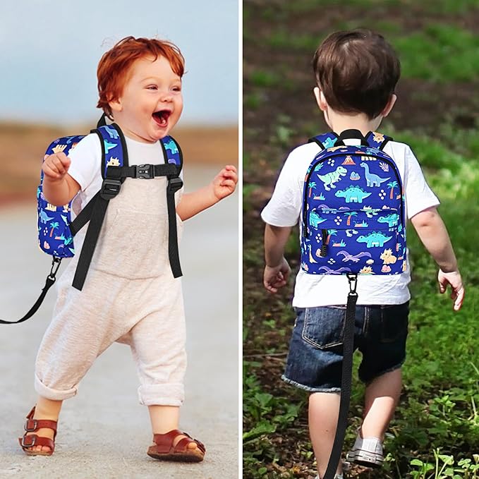 Accmor Toddler Backpack Leash, Cute Dinosaur Kids Backpack - Image 6