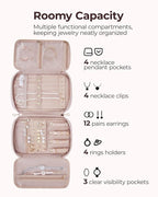 BAGSMART Jewelry Organizer Case Travel Jewelry Storage Bag - Image 4
