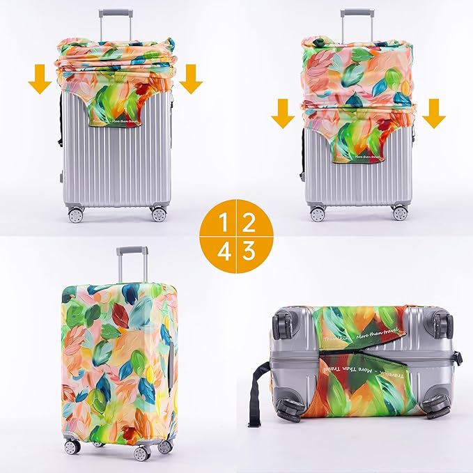 Travelkin Luggage Covers For Suitcase Tsa Approved, Suitcase Cover Protector - Image 7