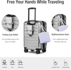 KYME Hardside Expandable Carry On Luggage 22x14x9 Airline Approved 20 Inch - Image 3