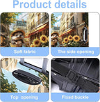 Raccoon Luggage Cover Washable Suitcase Protector Anti-Scratch, Stretchable Fit - Image 3