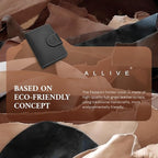 ALLIVE Passport Holder for Travel, Genuine Leather Passport Holder - Image 2