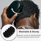 Twist King Hair Sponge Alternative, Rubber Curling Brush for Afro Hair, Washable Twist Styling Tool for Curly, Rubber Sponge for Men and Women, Barber Styling Tool