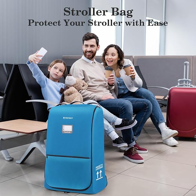 Stroller Bag for Airplane, Stroller Travel Bag Compatible - Image 7