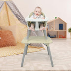 HONEY JOY 5-in-1 High Chair, Convertible Highchair - Image 6