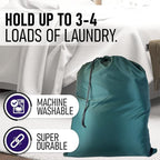 Laundry Bag with Locking Closure Drawstring – Extra Large Heavy Duty 100% Nylon - Image 7