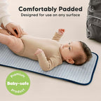 KeaBabies Portable Diaper Changing Pad, Easy Wipe Clean - Image 5