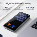 Language Translator Device, 5.5" High-end Upgraded Ai Translator No WiFi Needed - Image 3