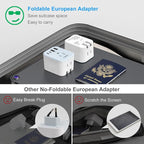 Australia Travel Plug Adapter, Foldable Power Adapter - Image 6