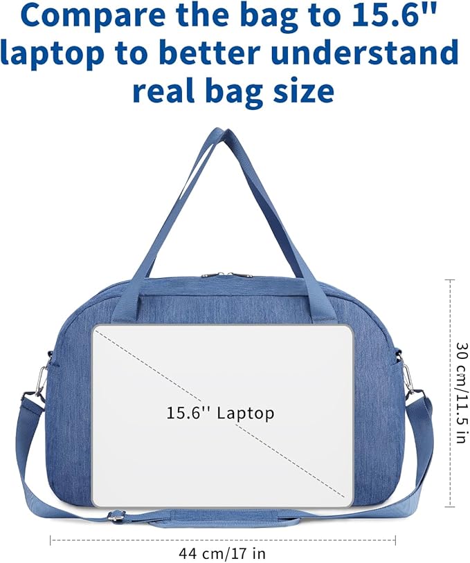 Narwey For Spirit Airlines Personal Item Bag 18x14x8, Small Duffle Bag for - Image 8