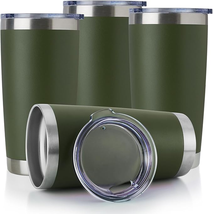 DOMICARE 20oz Stainless Steel Tumbler Bulk by VisittheDOMICARE