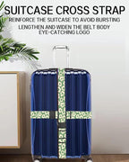 Luggage Straps for Suitcases, Adjustable Travel Belt, Durable Wide Luggage Strap - Image 6
