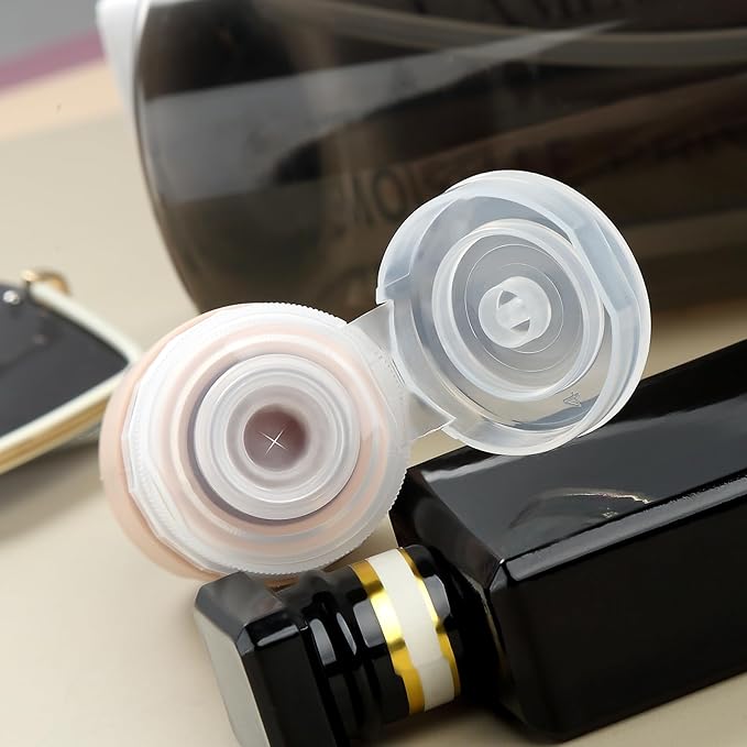 Travel Bottles for Toiletries, Tsa Approved 2oz Travel size Bottles, BPA Free - Image 2