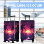 Luggage Cover Washable Suitcase Protector Anti-scratch Suitcase cover Fits - Image 5
