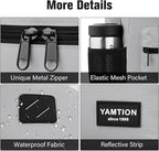 17 Inch Unisex School Backpack, Classic Bookbag Adults and Teens Schoolbag - Image 3